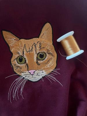 Вышивка животные 5